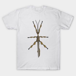 Male Giant prickly stick insect Extatosoma tiaratum T-Shirt